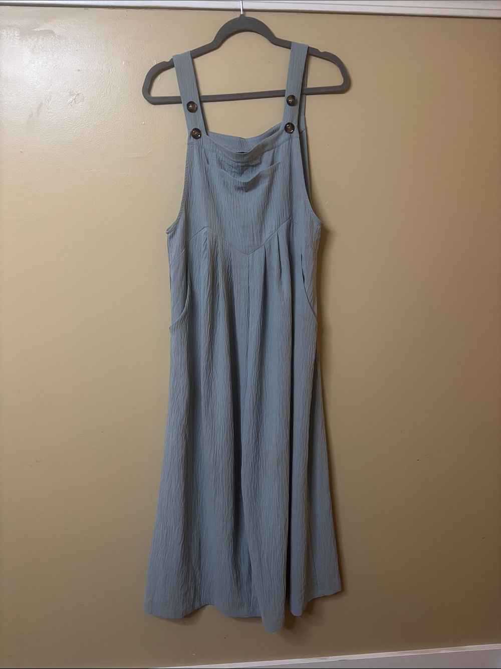 Dokotoo Women's Casual Loose Overall Jumpsuit In haze blue
